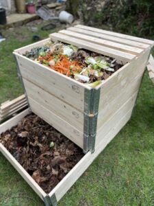 Composteur en bois individuel