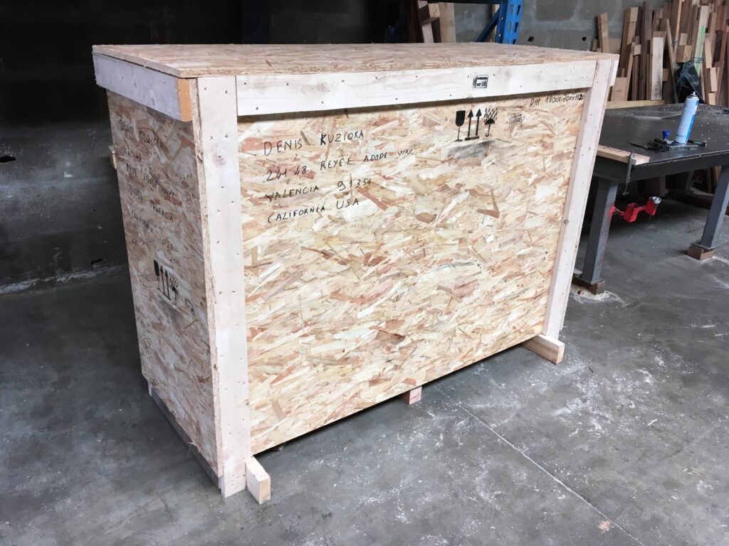 Caisse bois sur mesure