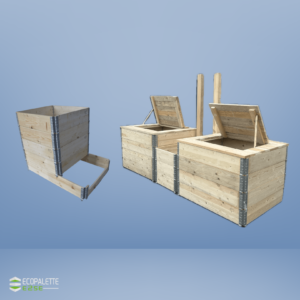 Composteur en bois