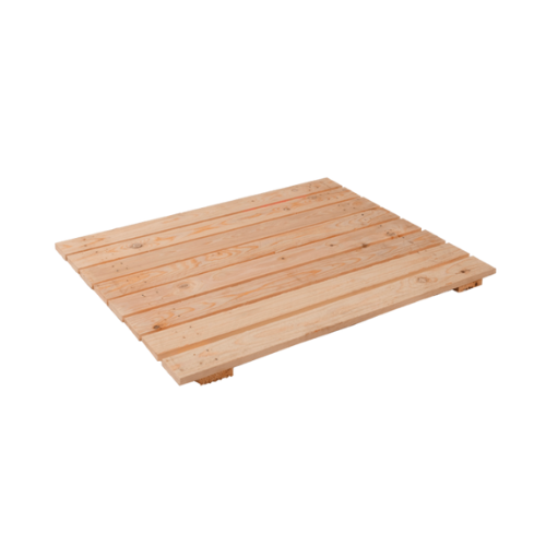 Plateau bois rack brut
