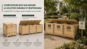 Composteur en bois