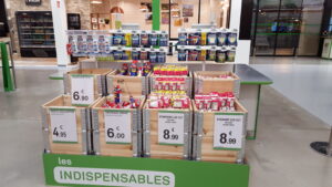 Rehausses magasin