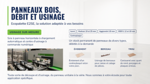 Panneau bois sur-mesure