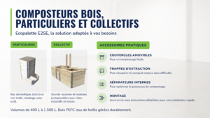 Composteur en bois
