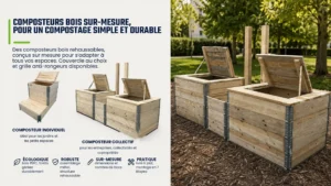 Composteur en bois