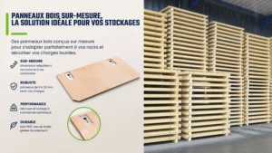 Panneau bois sur-mesure